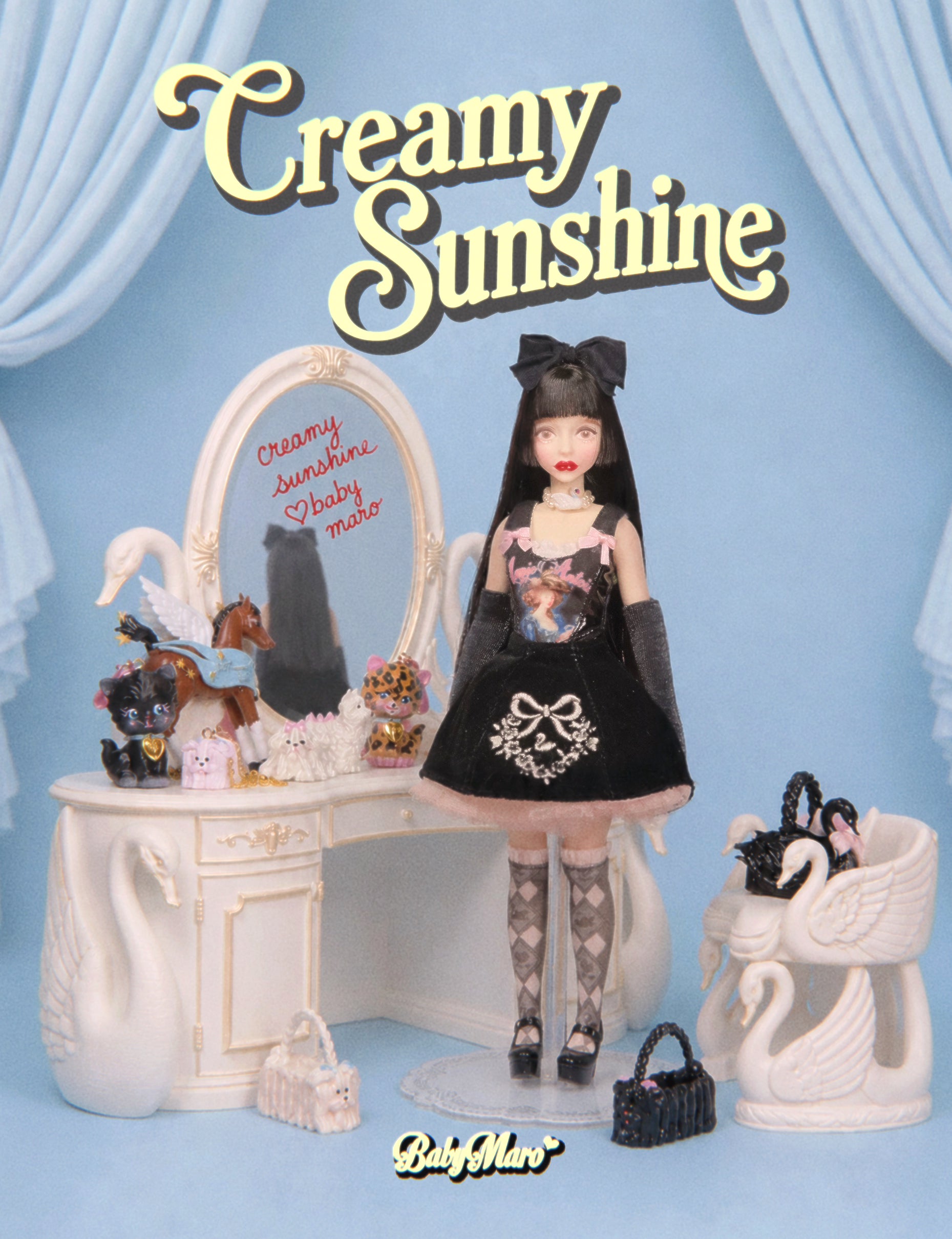 July 19, 12:00 JST OPEN 🦢Creamy Sunshine🦢Midnight Marie Pre-Order Scheduled to ship by the end of November 2026.