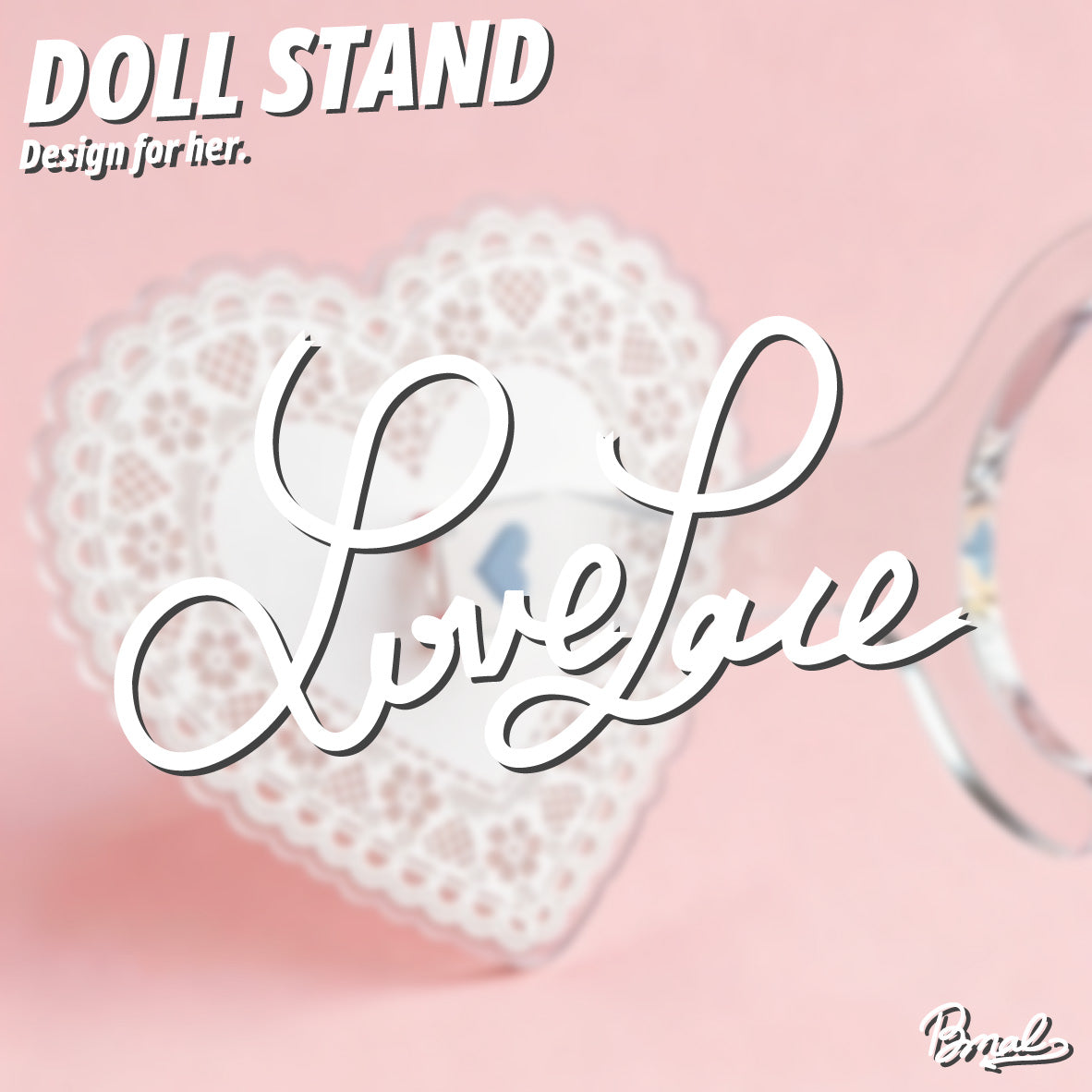 🔥BMAL🔥Love Lace Doll Stand 2