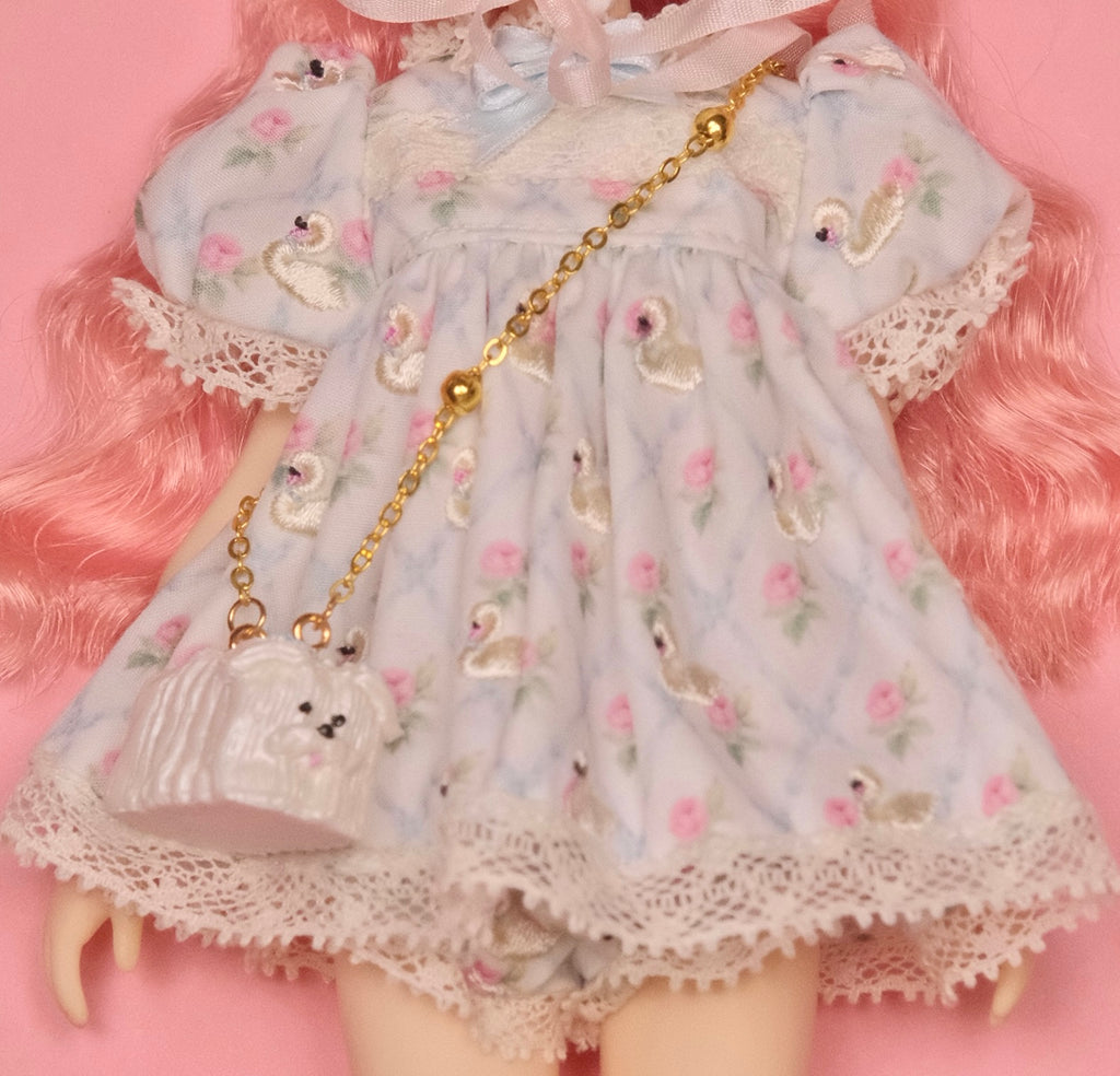 July 19, 12:00 JST OPEN 🦢Creamy Sunshine🦢Cream Puppy Chain Bag Pre-Order Scheduled to ship by the end of November 2026.