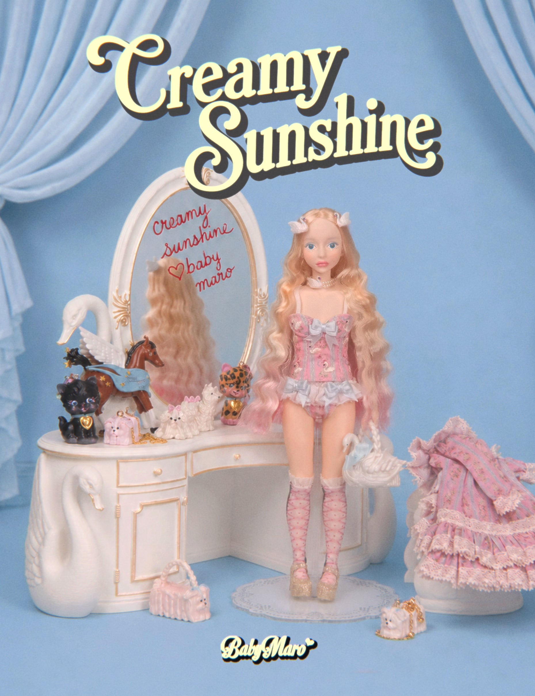 July 19, 12:00 JST OPEN 🦢Creamy Sunshine🦢Pink Parfait Pre-Order Scheduled to ship by the end of November 2026.
