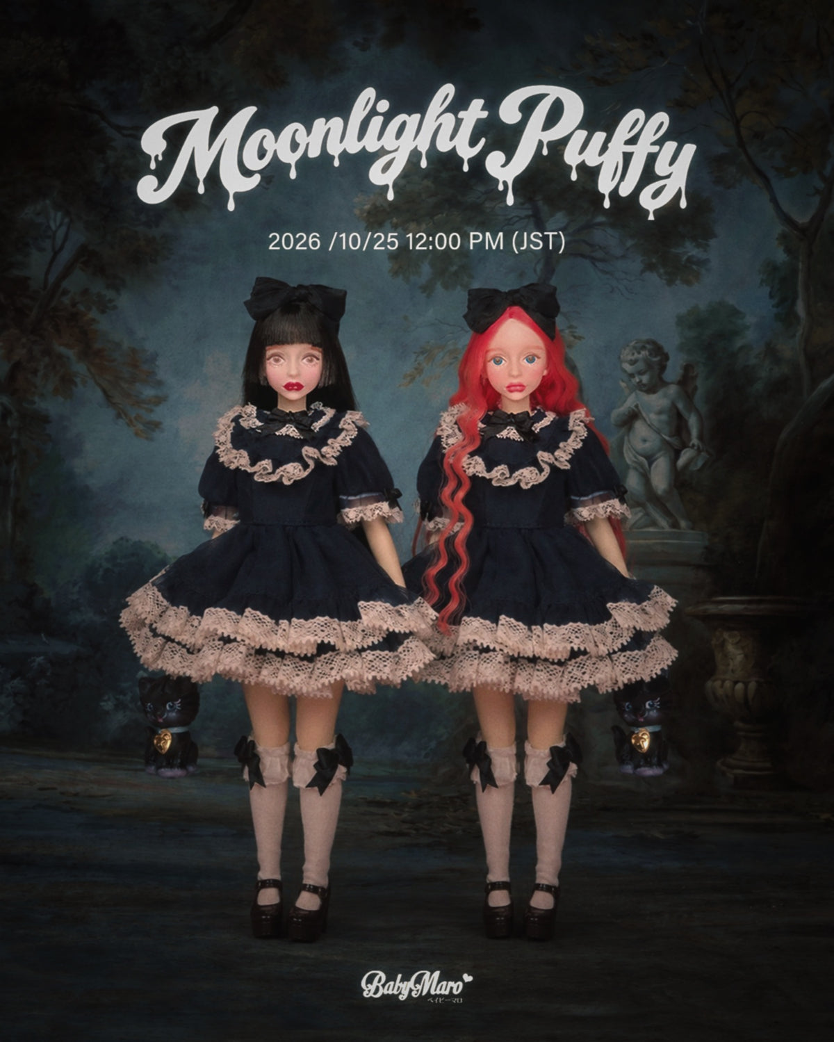 WEBSTORE EXCLUSIVE |🐈‍⬛  Moonlight Puffy🐈‍⬛ | IN STOCK