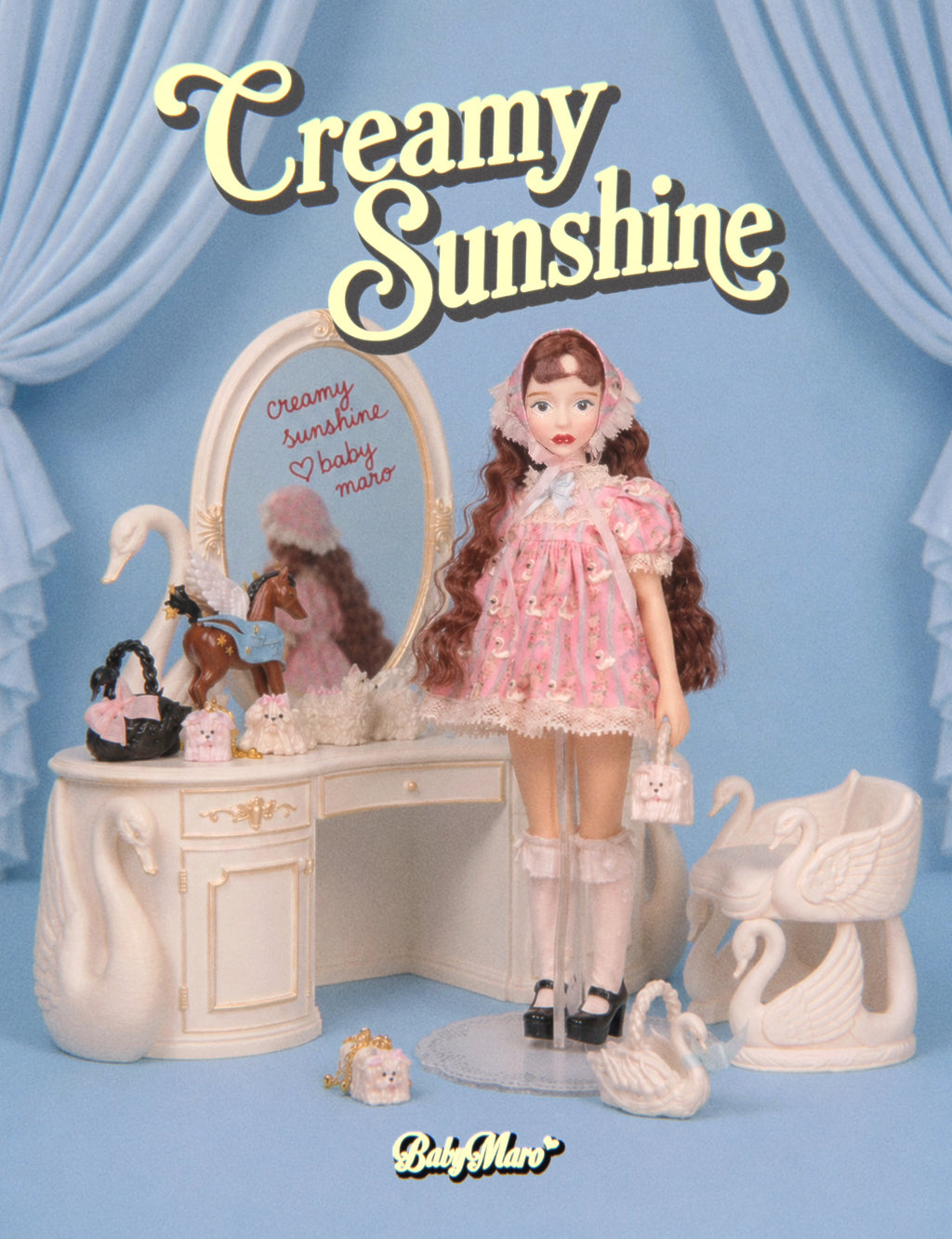 July 19, 12:00 JST OPEN 🦢Creamy Sunshine🦢Pink Swan Pre-Order Scheduled to ship by the end of November 2026.