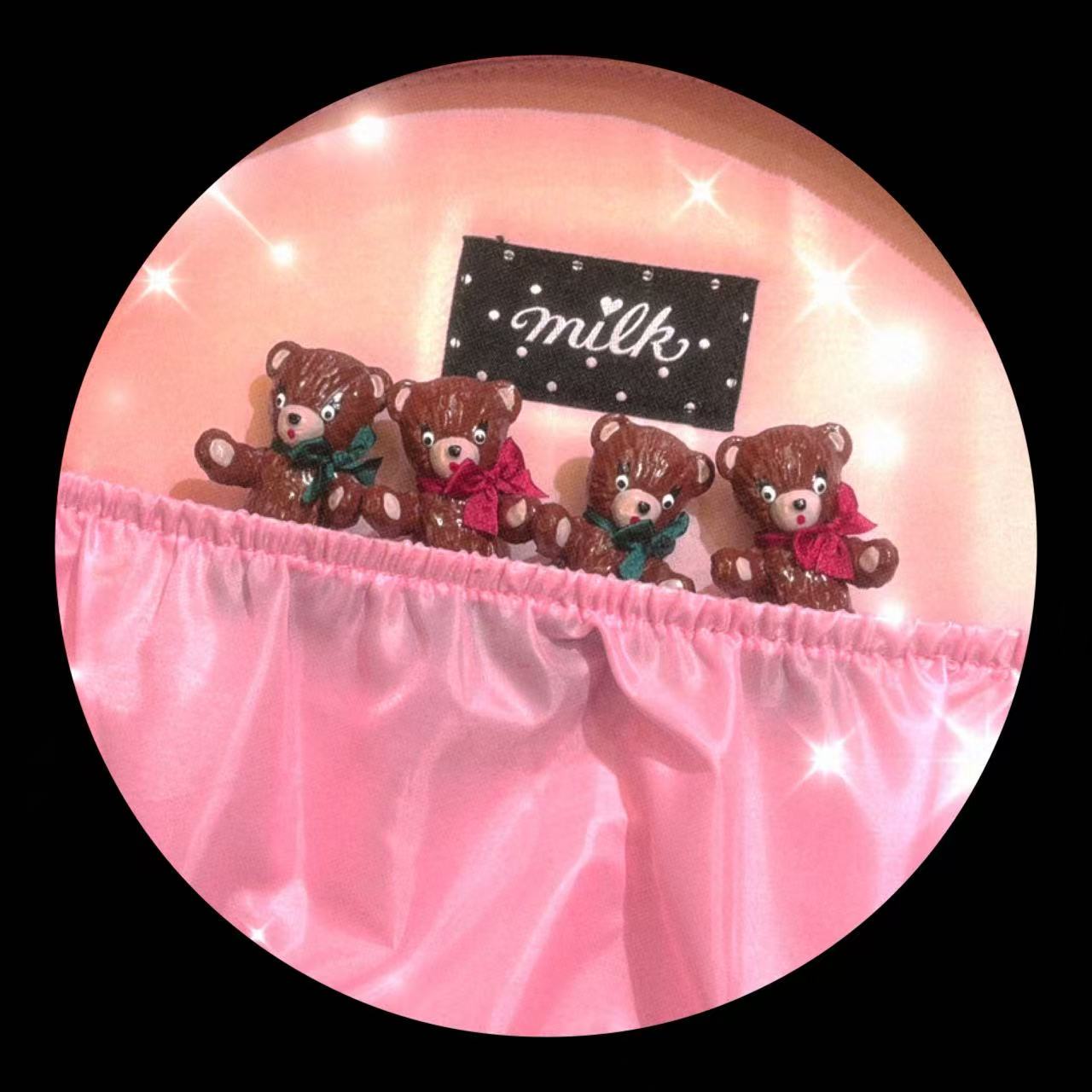 🧸 Handmade Dreaming Baby Bear Keychain 🧸